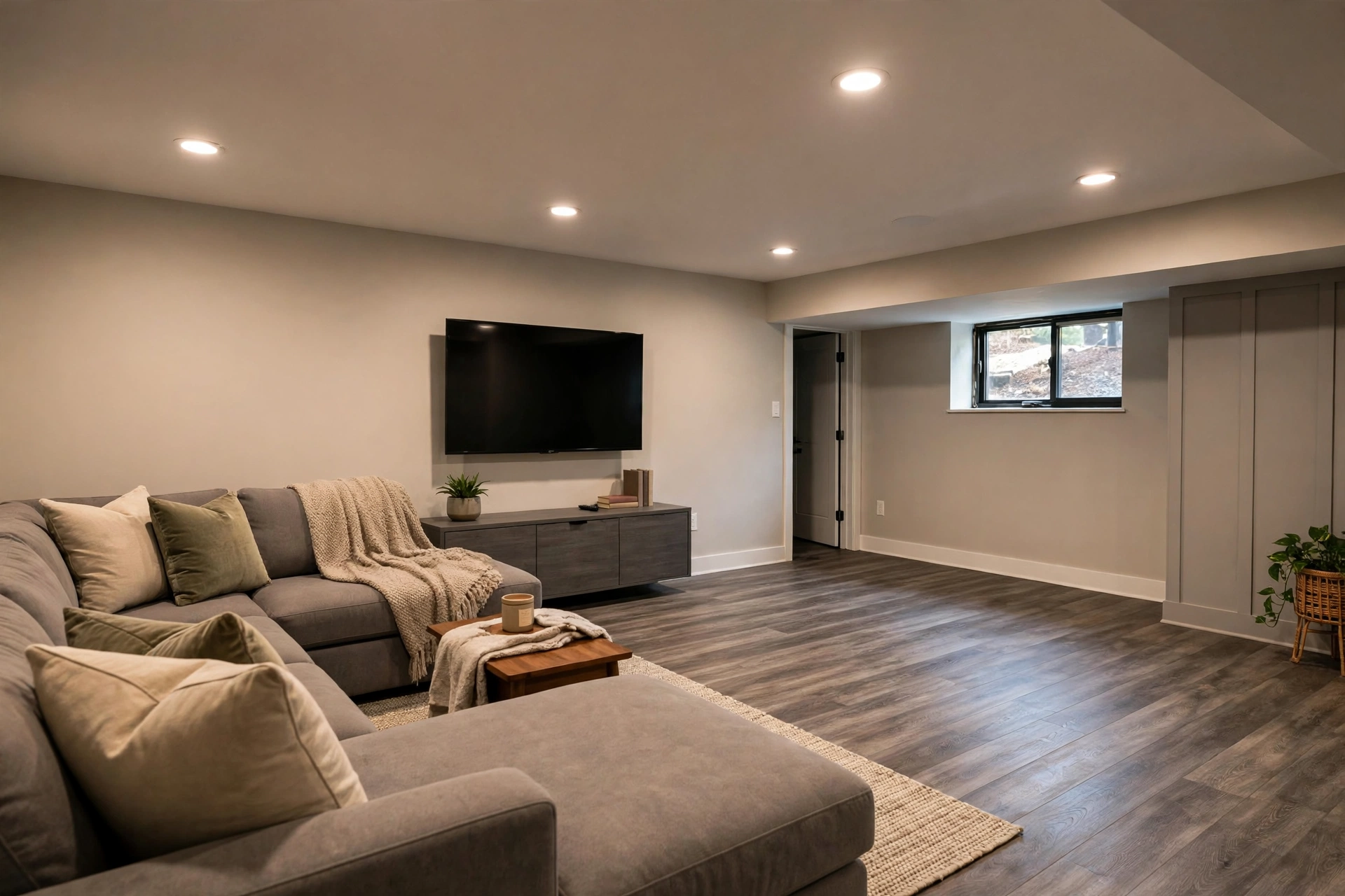 Basement LVT Flooring —  Basement LVT Flooring in Tulip Grove by Bowie LVT Flooring Company