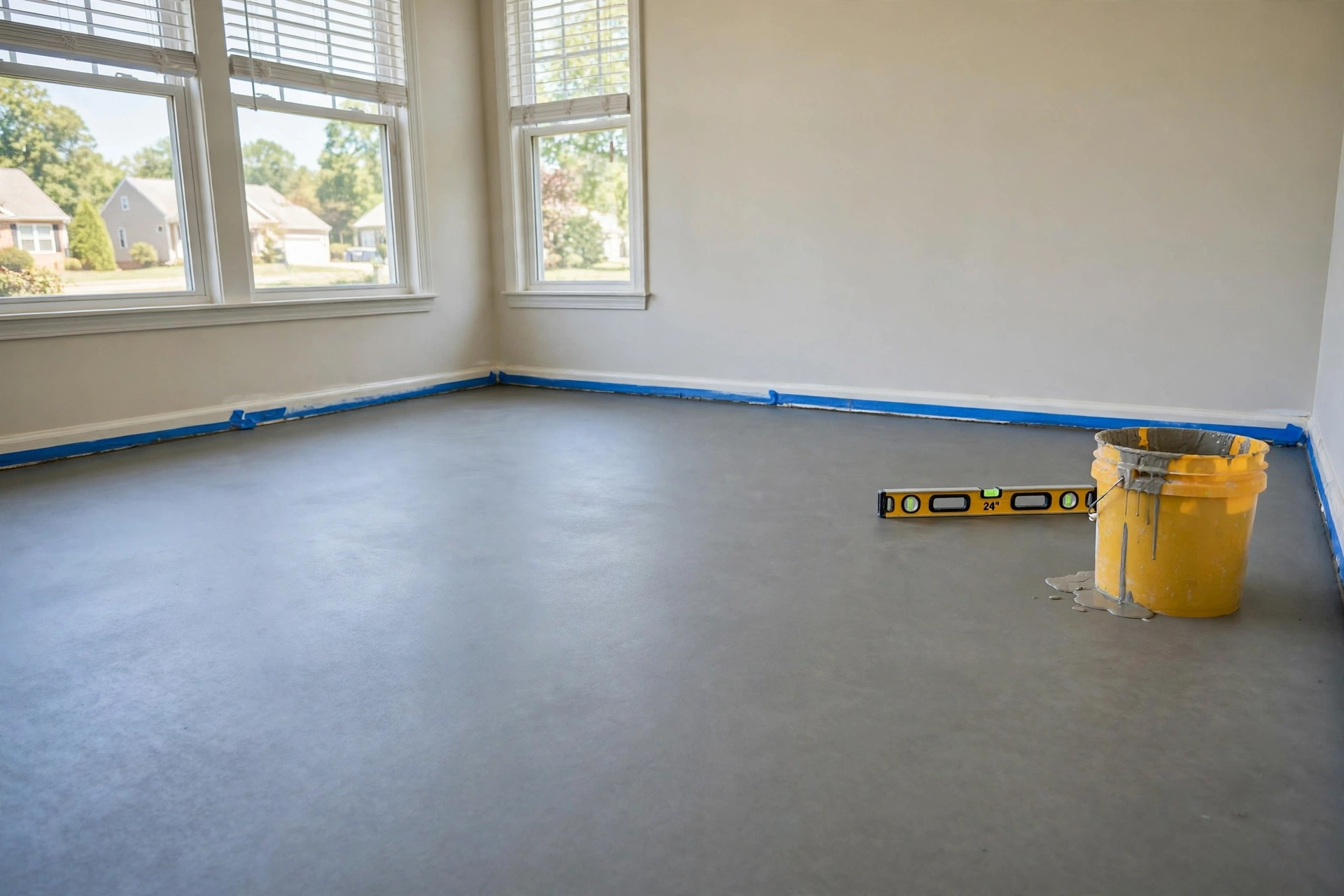 Subfloor Preparation and Leveling —  Subfloor Preparation and Leveling in White Marsh by Bowie LVT Flooring Company