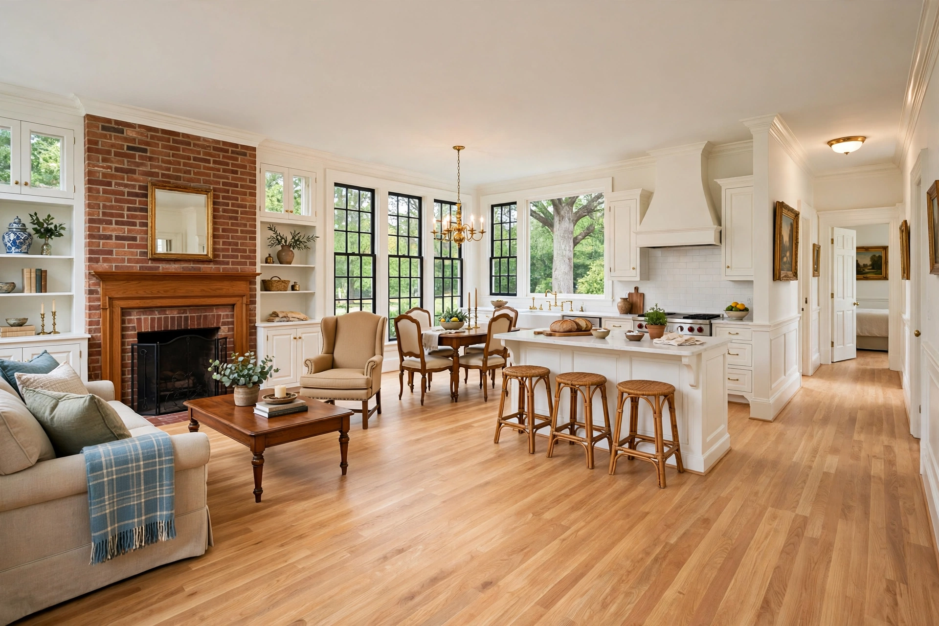 After photo, Whole Home LVT Flooring in Belair, by Bowie LVT Flooring Company